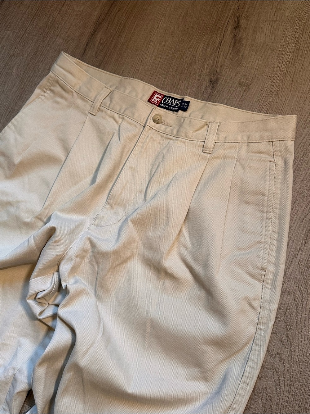Vintage Chaps Ralph Lauren Pleated Casual Pants